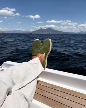 Ezequiel - Espadrillas Uomo in pelle scamosciata