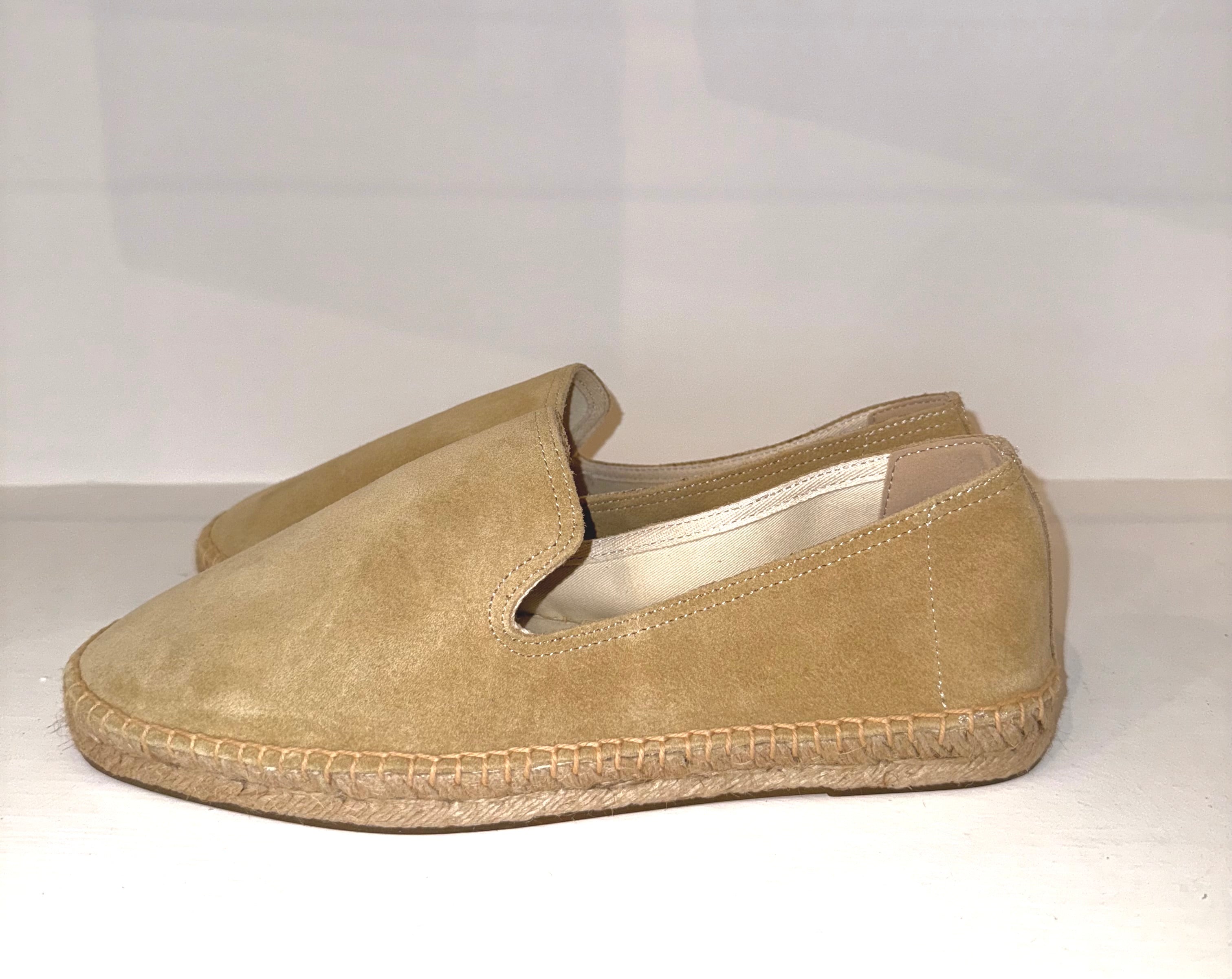 Cristal- Espadrillas Uomo in pelle scamosciata