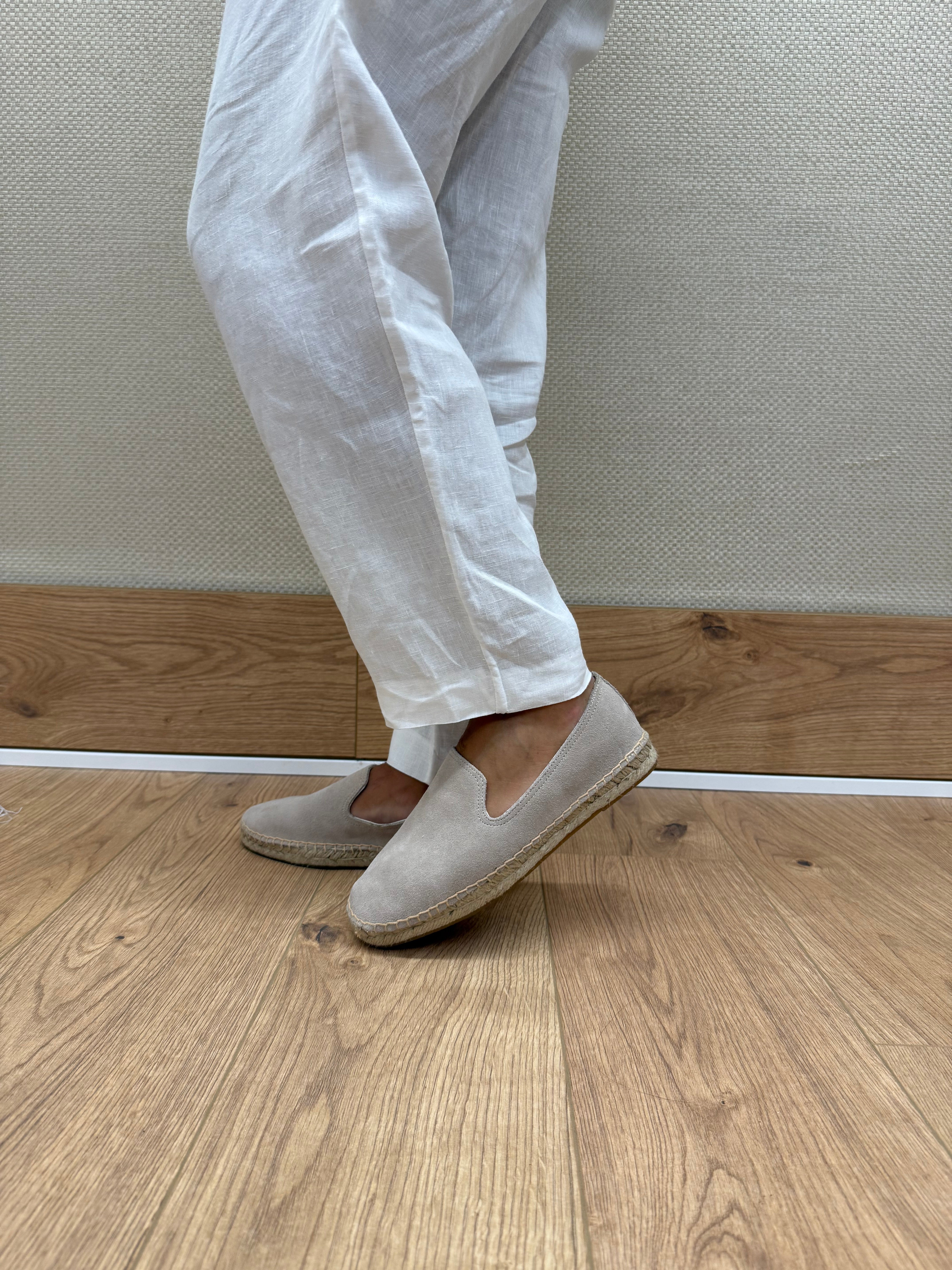 Espadrillas Uomo in pelle scamosciata