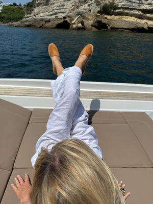 Camilla - Espadrilles Donna in pelle scamosciata
