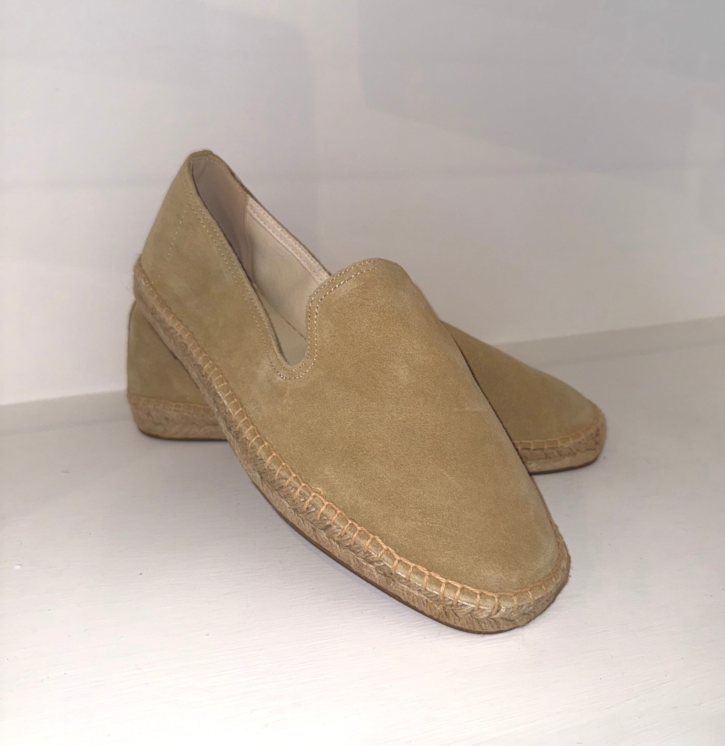 Cristal- Espadrillas Uomo in pelle scamosciata